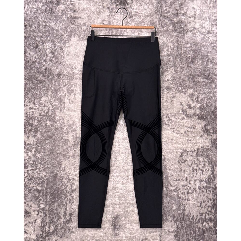Fanka Body Sculpt Leggings XL Womens Black Reversible